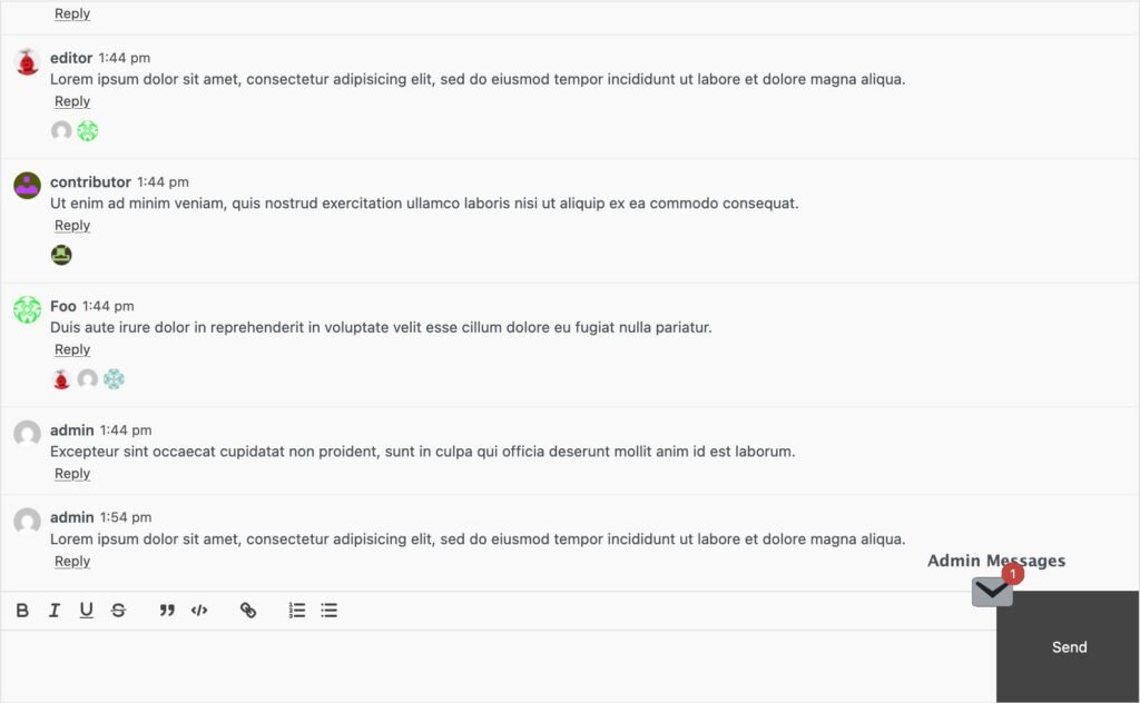 Attenta Messages Pro see message viewers.